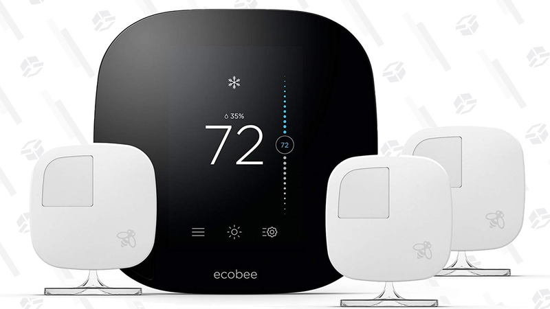 Termostato Ecobee3 + Dos sensores extra | $219 | AmazonGráfico: Shep McAllister
